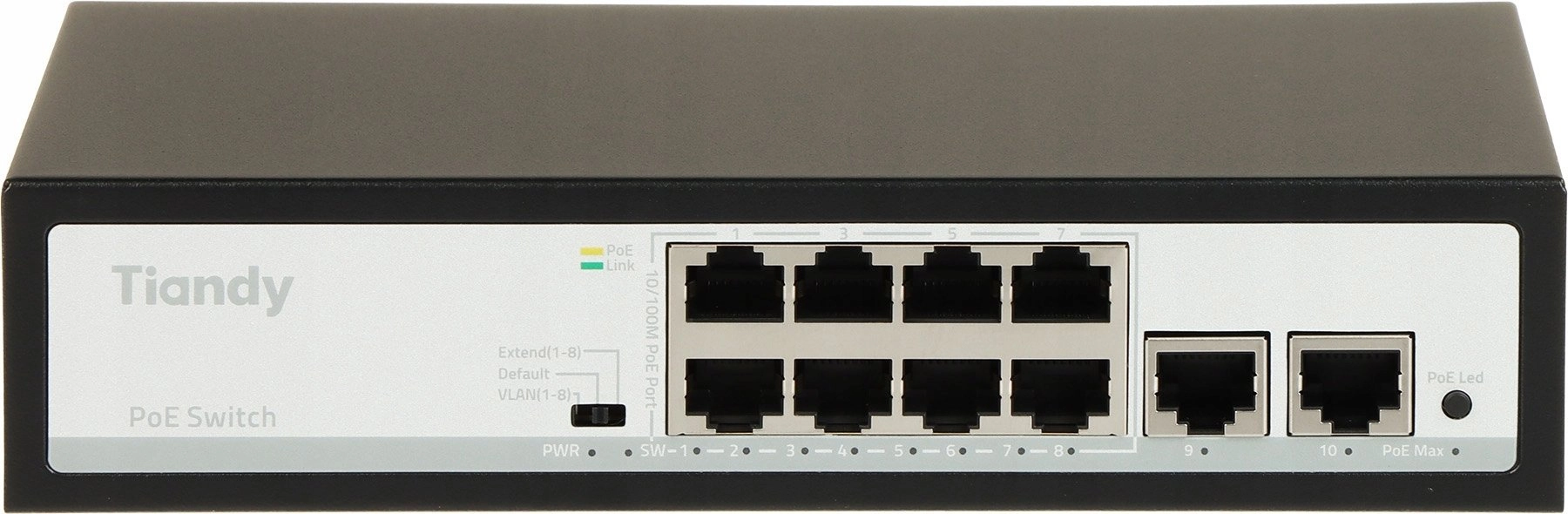 POE SWITCH TC-P3S010 SPEC:F/0820/AT/90 8-PORT TIANDY