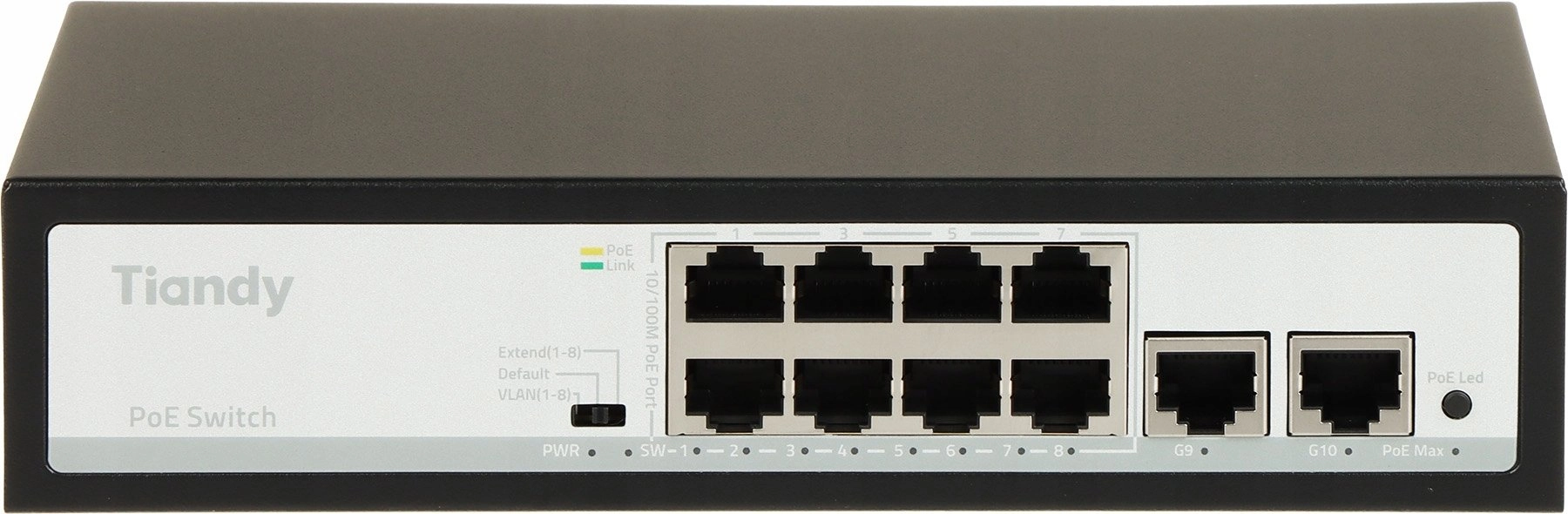 8-Port Tiandy POE Switch TC-P3S010 TC-P3S010