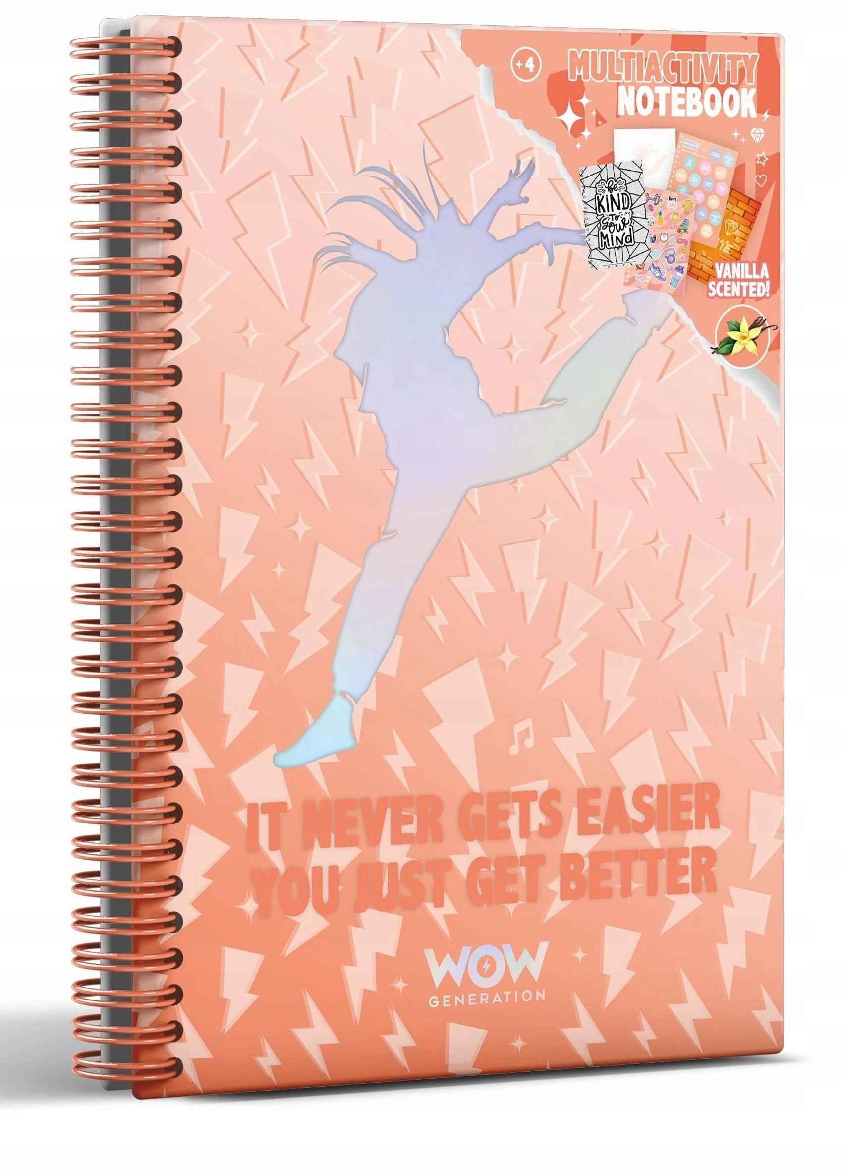 A5 notebook dancer ballerina fragrance with