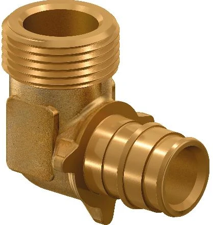Uponor QE elbow with external thread