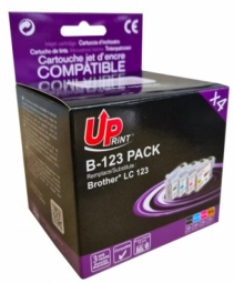 UPrint Brother LC123 Multipaka 3584770889166 B-123-PACK-UP