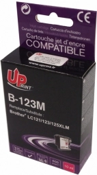 Ink cartridge UPrint Brother LC123M125XLM Magenta