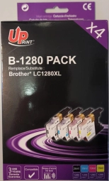 UPrint Brother LC-1280 4PACK BK/ C/