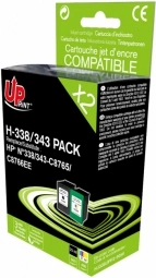 Ink cartridge UPrint HP 338/343 Multipack
