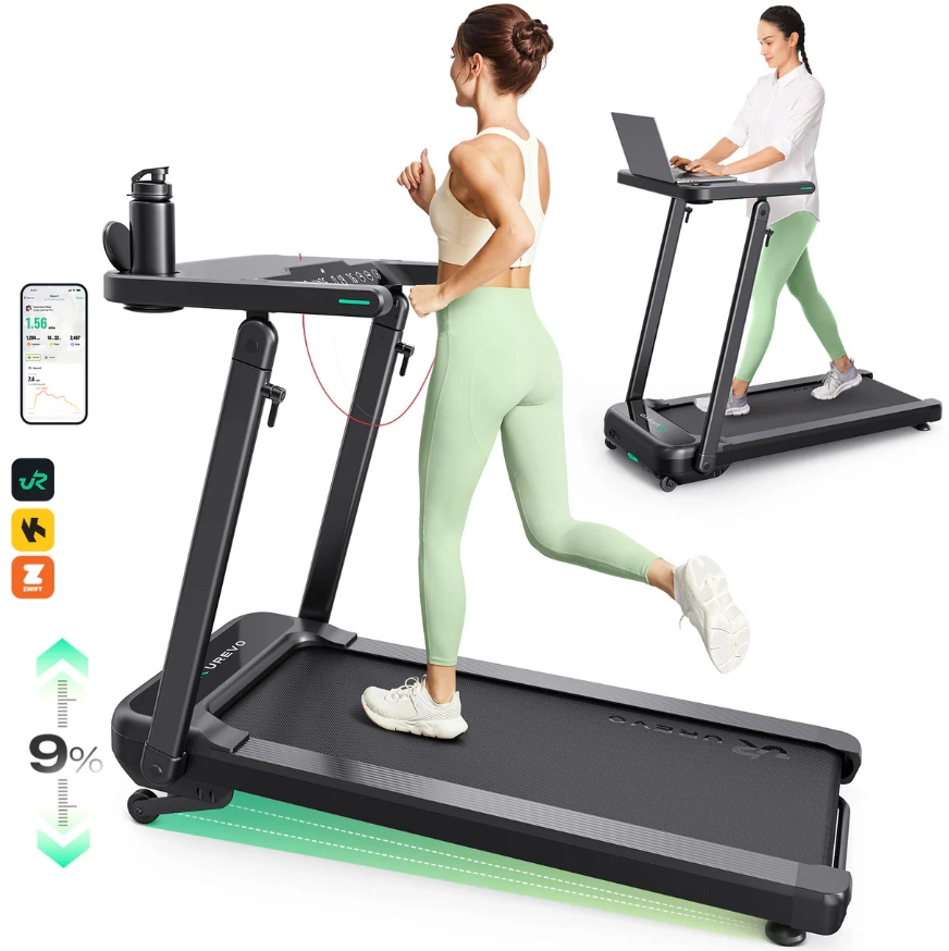 Urevo Treadmill with built-in work and