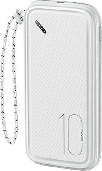 Powerbank Usams PB56 10000mAh biały 10KCD15002