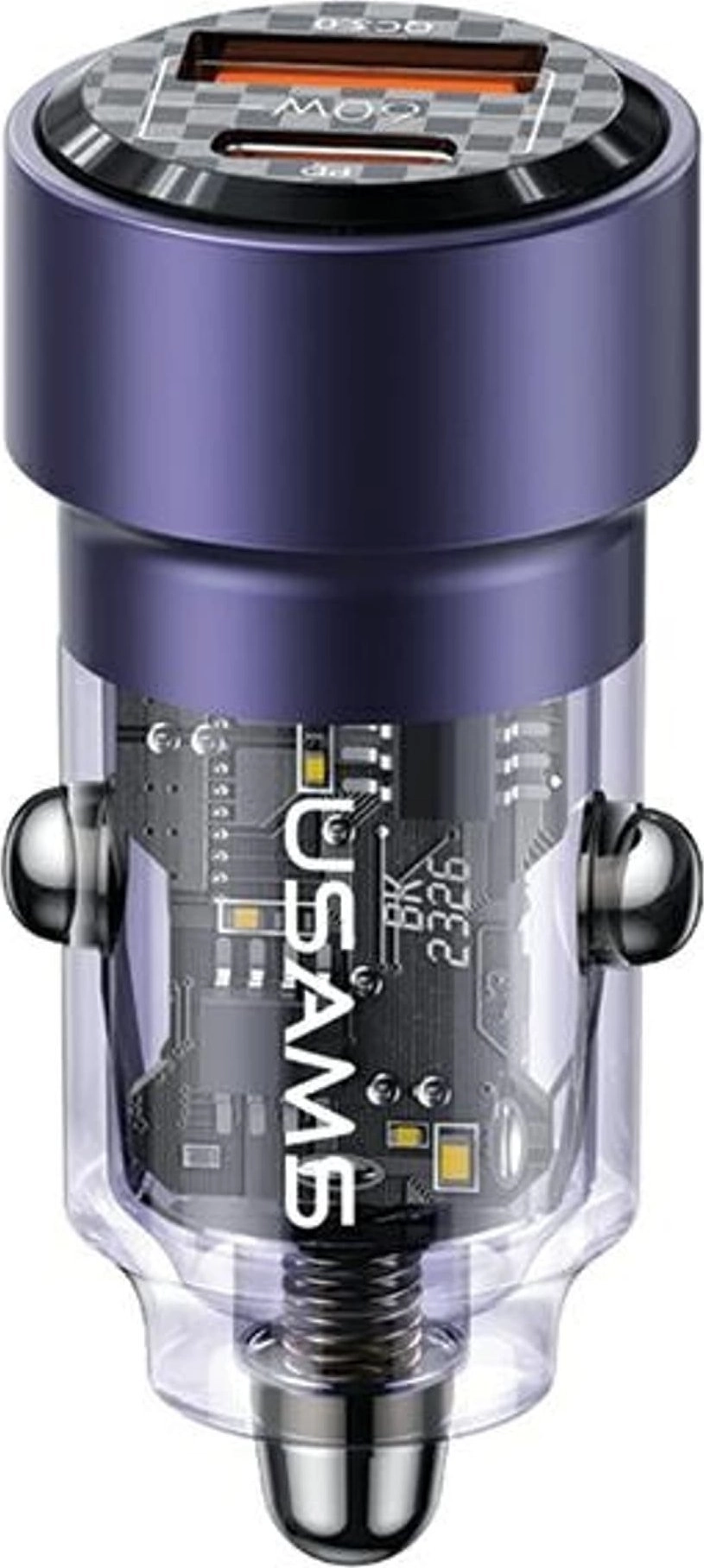 USAMS Lad. sam. C39 USB+USB-C 60W