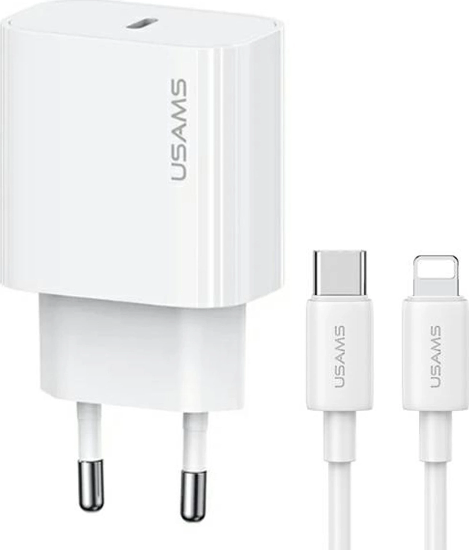 Ladowarka Usams USAMS Lad. siec. 1xUSB-C