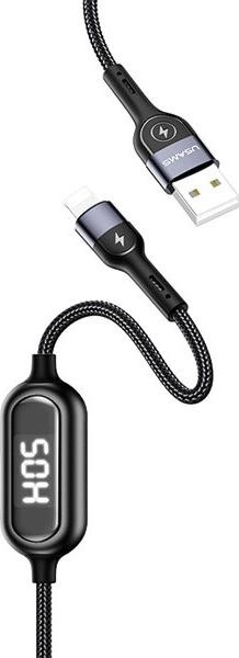 USAMS Kabel pleciony U48 lightning 1