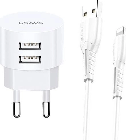 *Ladowarka sieciowa T202xUSB 2 1A Lightning