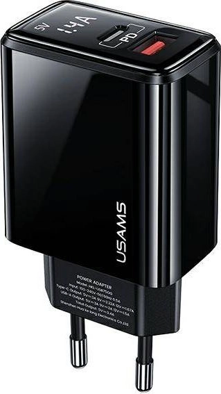 Usams US-CC133 charger 1x USB-A 1x
