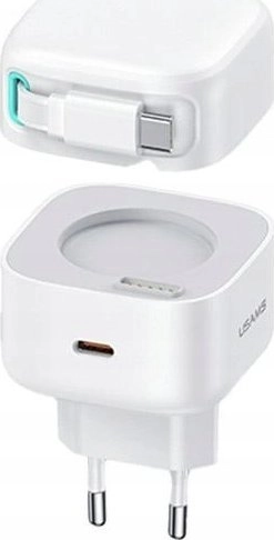 USAMS Lad. siec. 1xUSB-C ze zwijanym