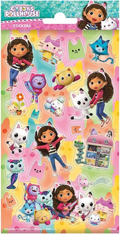 Gabbys doll house twinkle stickers 8718819315575