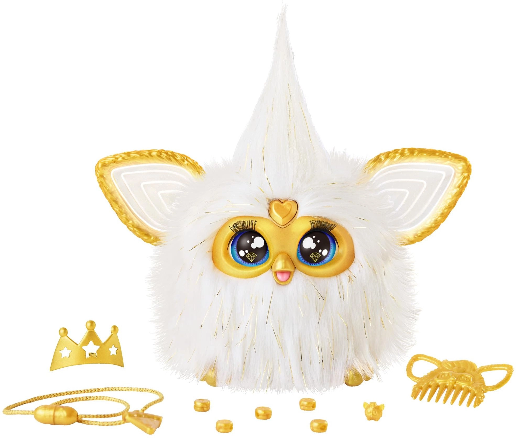 TOY INTERACTIVE FURBY GOLD GLAM G1938