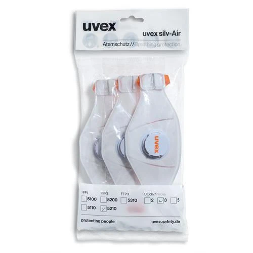 Uvex silv-Air Premium 5210 FFP2  folding