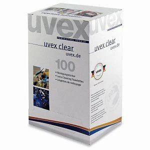 Servetėlės akinių linzių valymui Uvex  100vnt