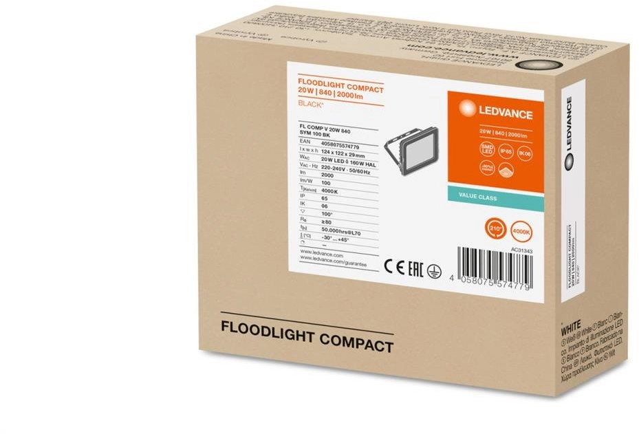 FLOOD COMPACT V LED projector 20W