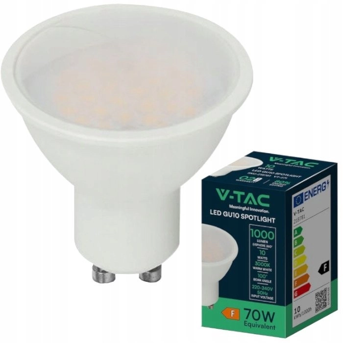 LED bulb 10W GU10 4000K 1000lm