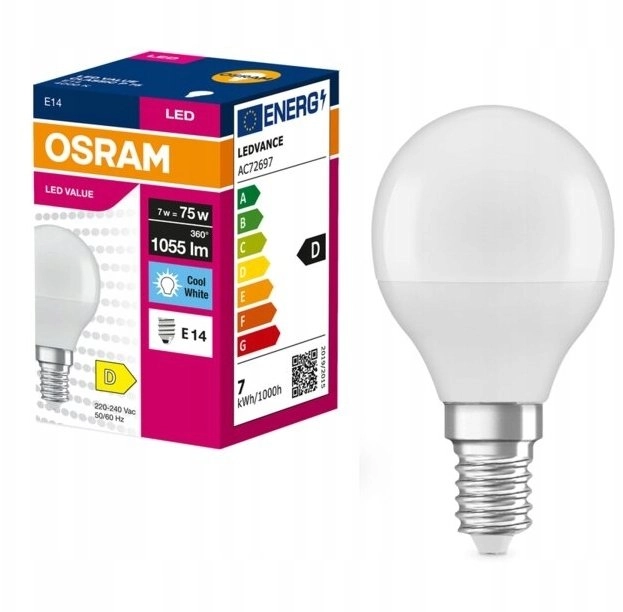 V-TAC LED bulb VALUE CLASSIC E14