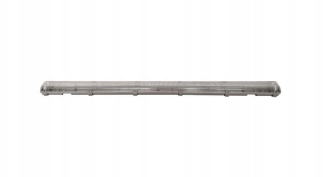 Hermetic fixture for 2 LED fluorescent