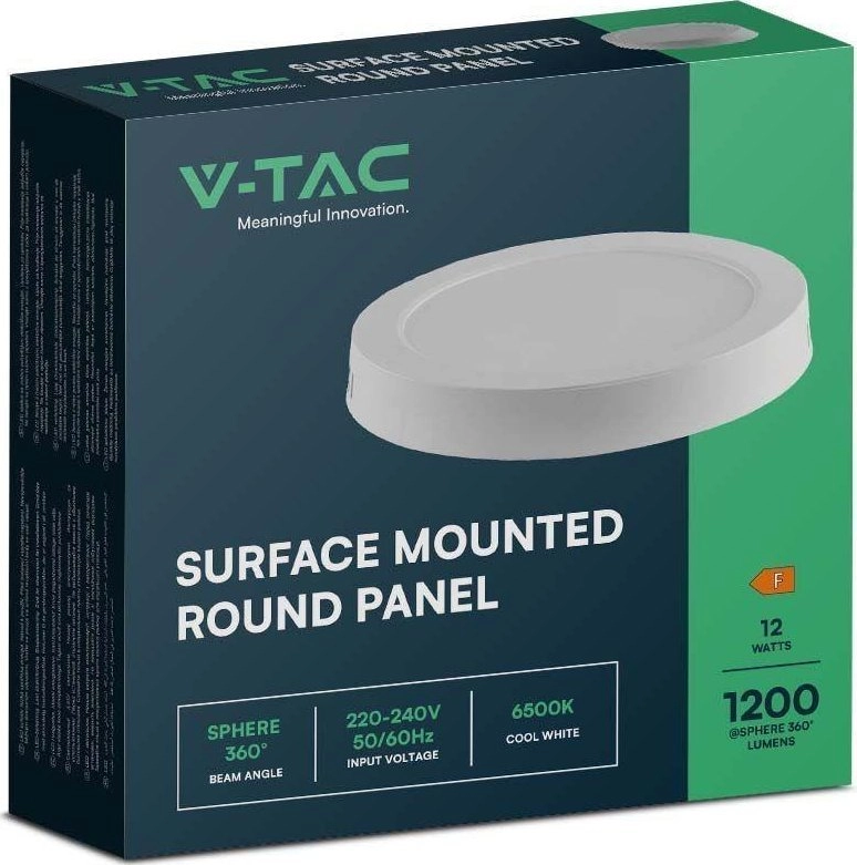 V-TAC 7874 LED surface-mount light EEC: