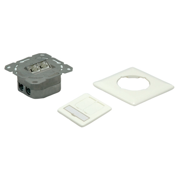 VALUE Cat.6a Flush Mount Wall
