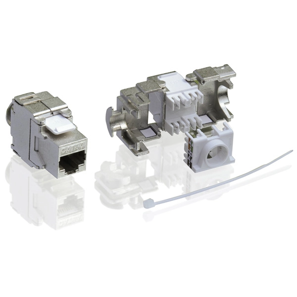VALUE Cat.6a Keystone  RJ-45  shielded