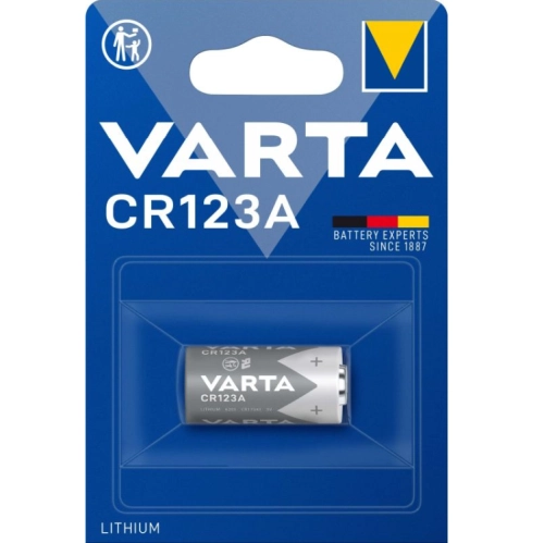 Varta Photo CR123A Standardbatterier 1430mAh 06205301401