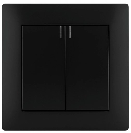 Double switch with backlight VCX WESA