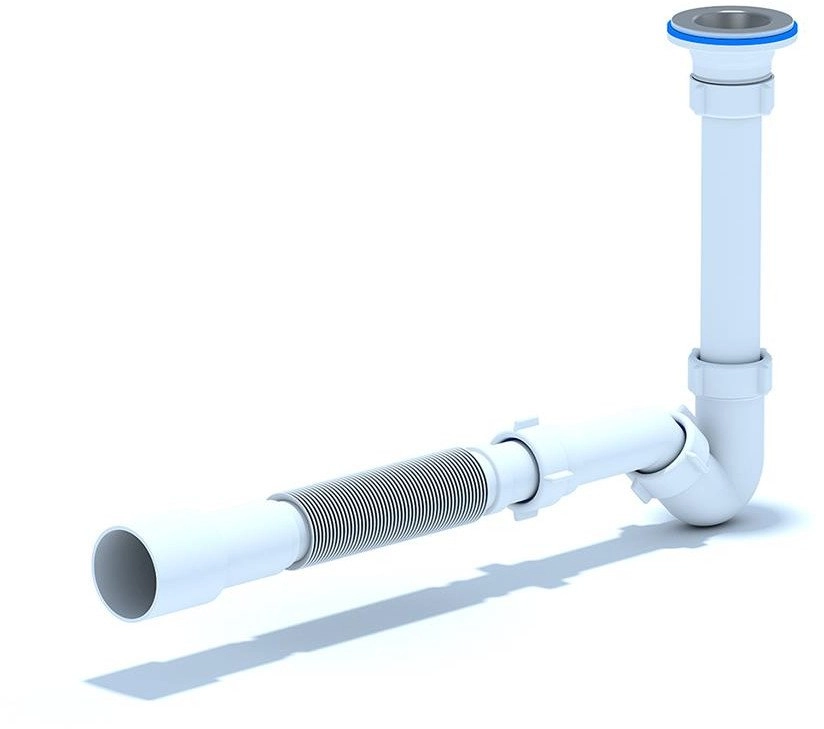 SIPHON BIDET 1 1/4X32 FLEXI PIPE