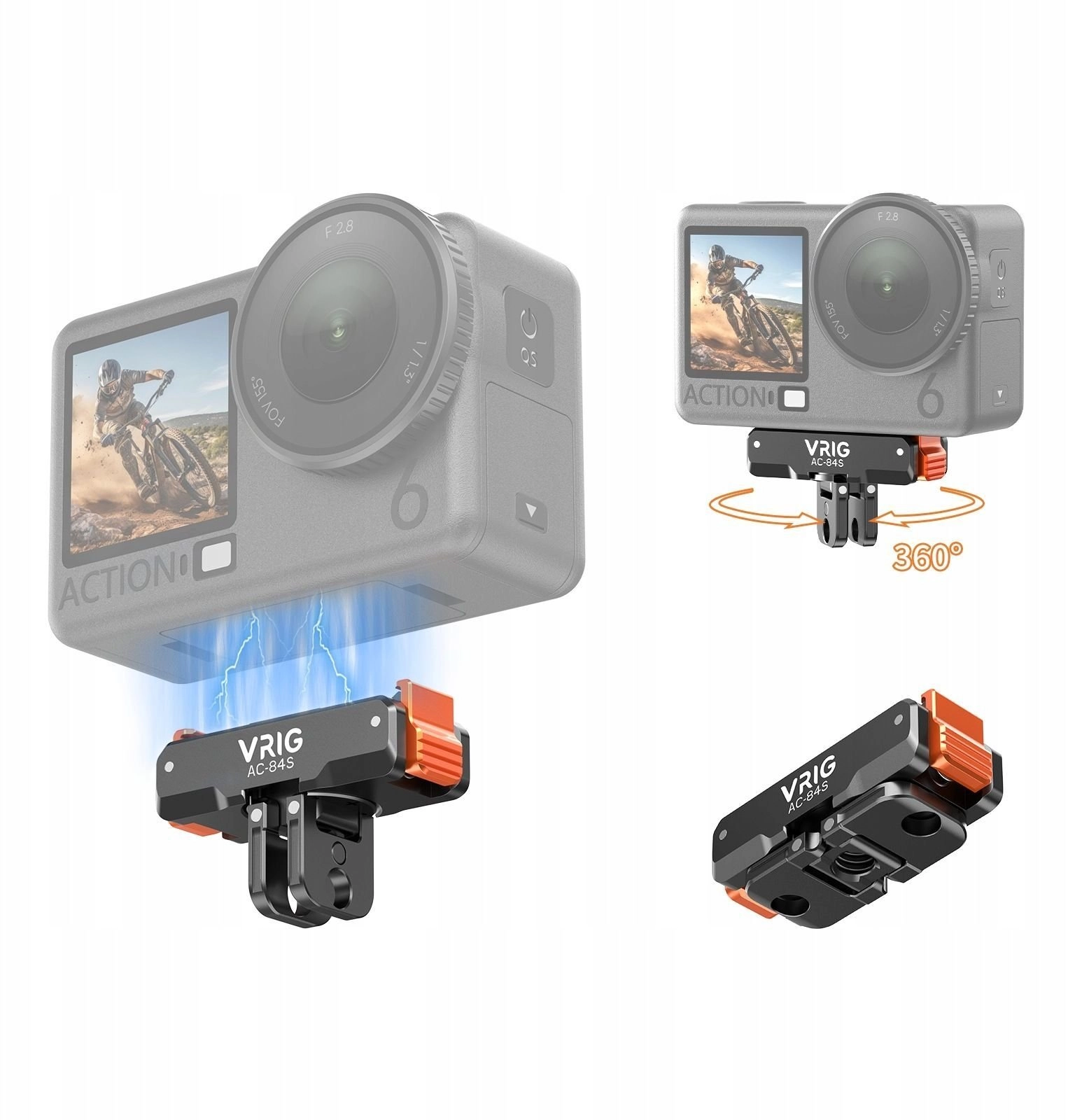 VRIG 360° Quick Release Adapter Holder
