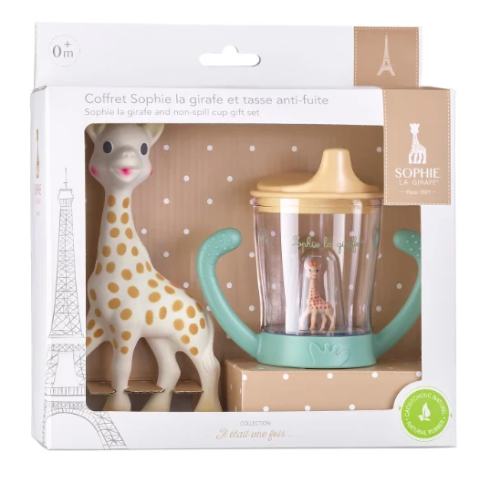 VULLI teether and cup set SOPHIE