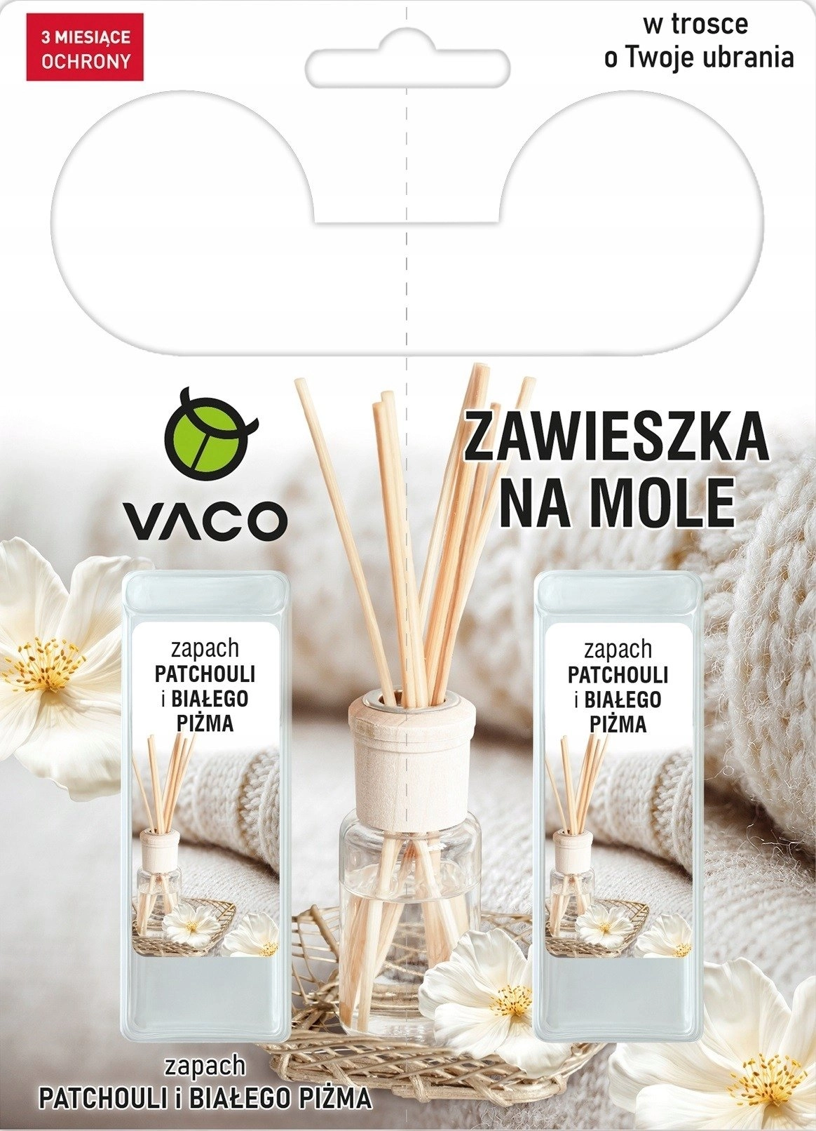 VACO Clothes moth repellent pendant in