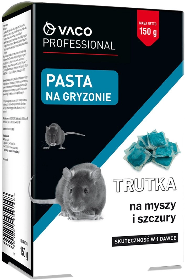 Trutka na szczury myszy Pasta 150gr