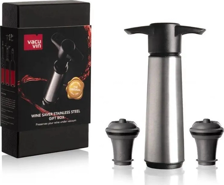 Vacu Vin Wine Saver Stainless Steel