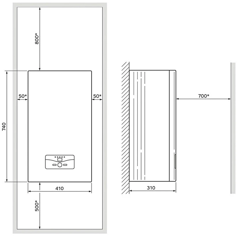 Electric boiler Vaillant eloBLOCK VE 12/14
