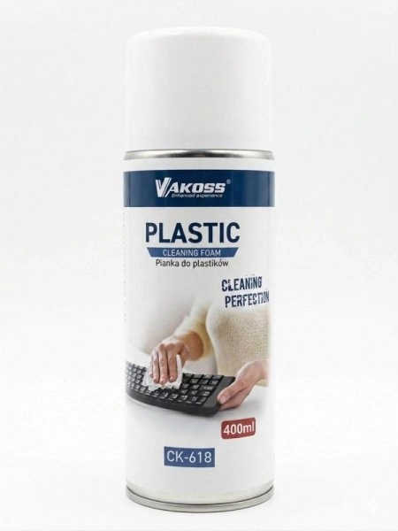 Vakoss Foam for cleaning plastic elements