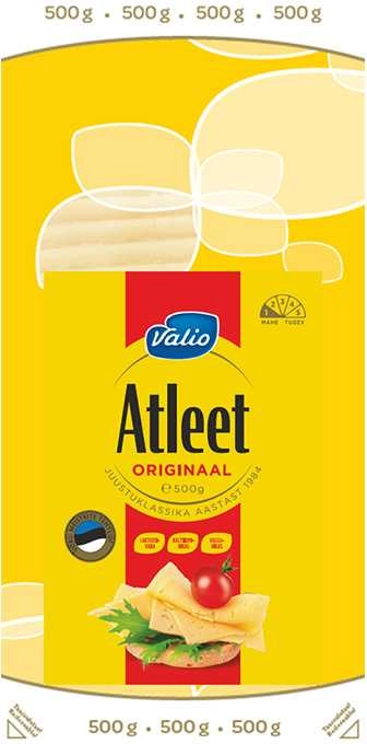 Vale Valio Fermentinis sūris VALIO ATLEET