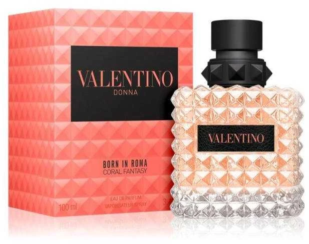 VALENTINO DONNA BORN IN ROMA CORAL