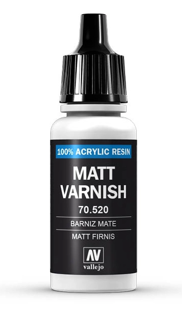 VALLEJO Lakier Nr192 Matt Varnish 17ml