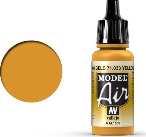 Vallejo Vallejo Model Air Yellow Ochre