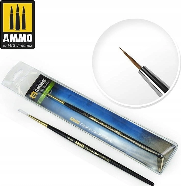 Vallejo Ammo: Round Brush - Premium