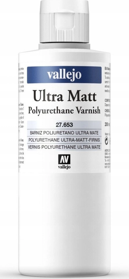 Vallejo Vallejo: Ultra Matt Polyurethane Varnish