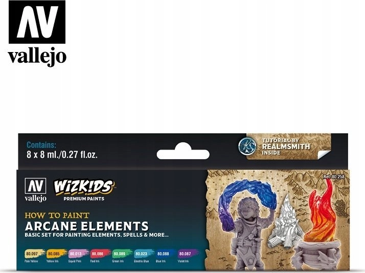 Vallejo Vallejo: Wizkids - Arcane Elements