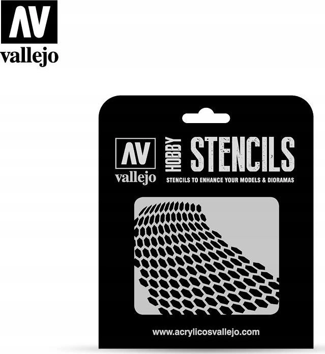 Stencil Distorted Honeycomb 2022374 8429551986588