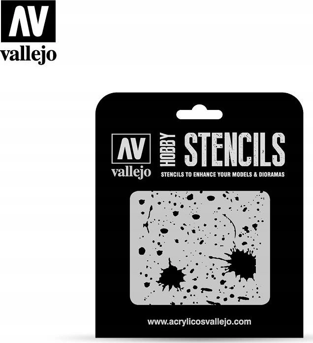 Vallejo Vallejo: Stencils - Splash  Stains