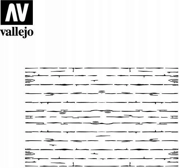 Vallejo Vallejo: Stencils - Wood Texture