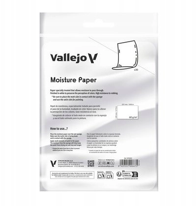 Vallejo Vallejo: B90003 - Moisture Paper