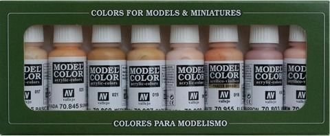 Vallejo Face amp; Skintones zestaw do