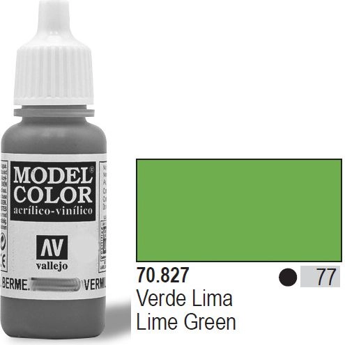 Vallejo Farba Nr77 Lime Green Matt